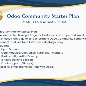 Odoo Community Starter Plan