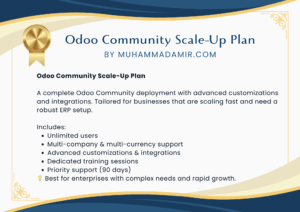 Odoo Community Scale-Up Plan