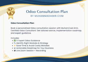 Odoo Consultation Plan – Expert Guidance for Your Business
