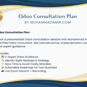 Odoo Consultation Plan – Expert Guidance for Your Business