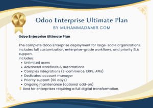 Odoo Enterprise Ultimate Plan
